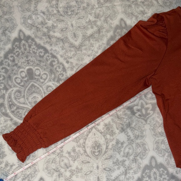 Women's Rust Top Small - Picture 6 of 6
